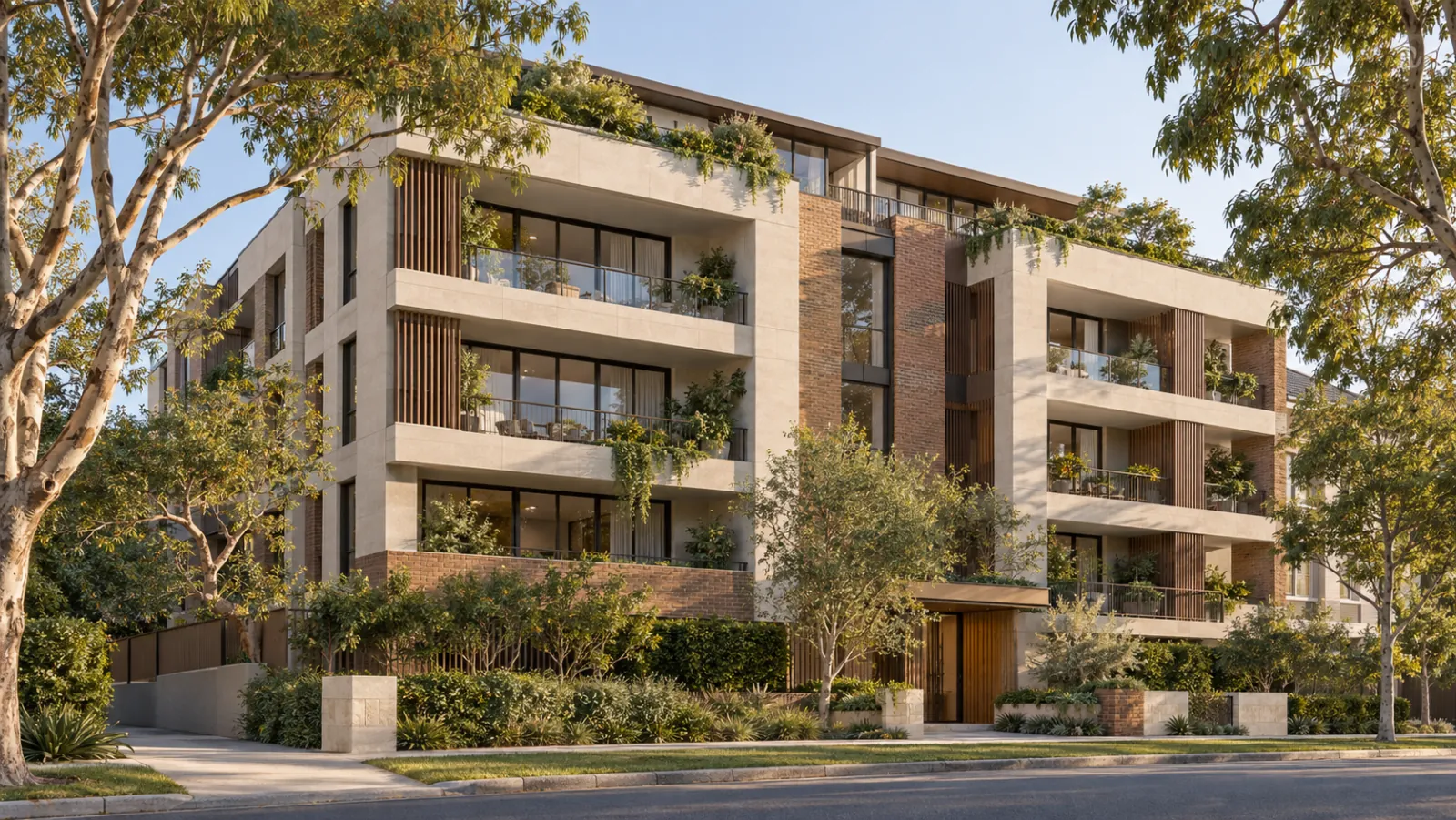 Contemporary residential apartment architecture